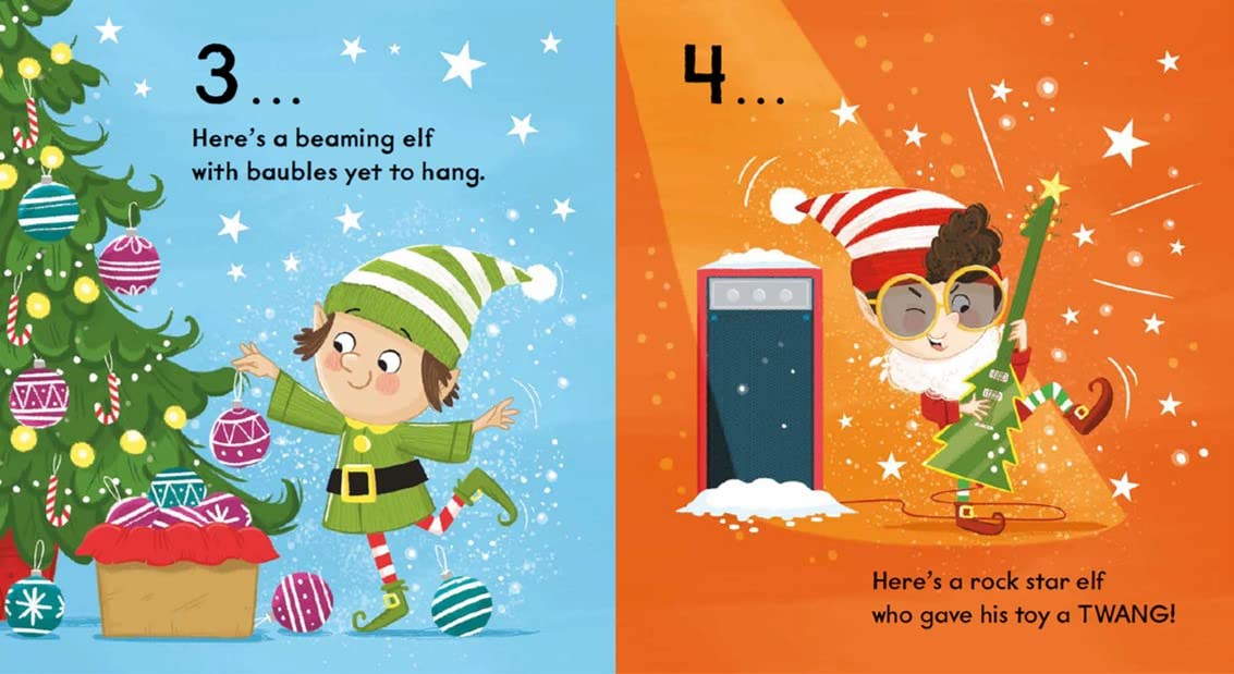 Twenty Elves at Bedtime (Board book)