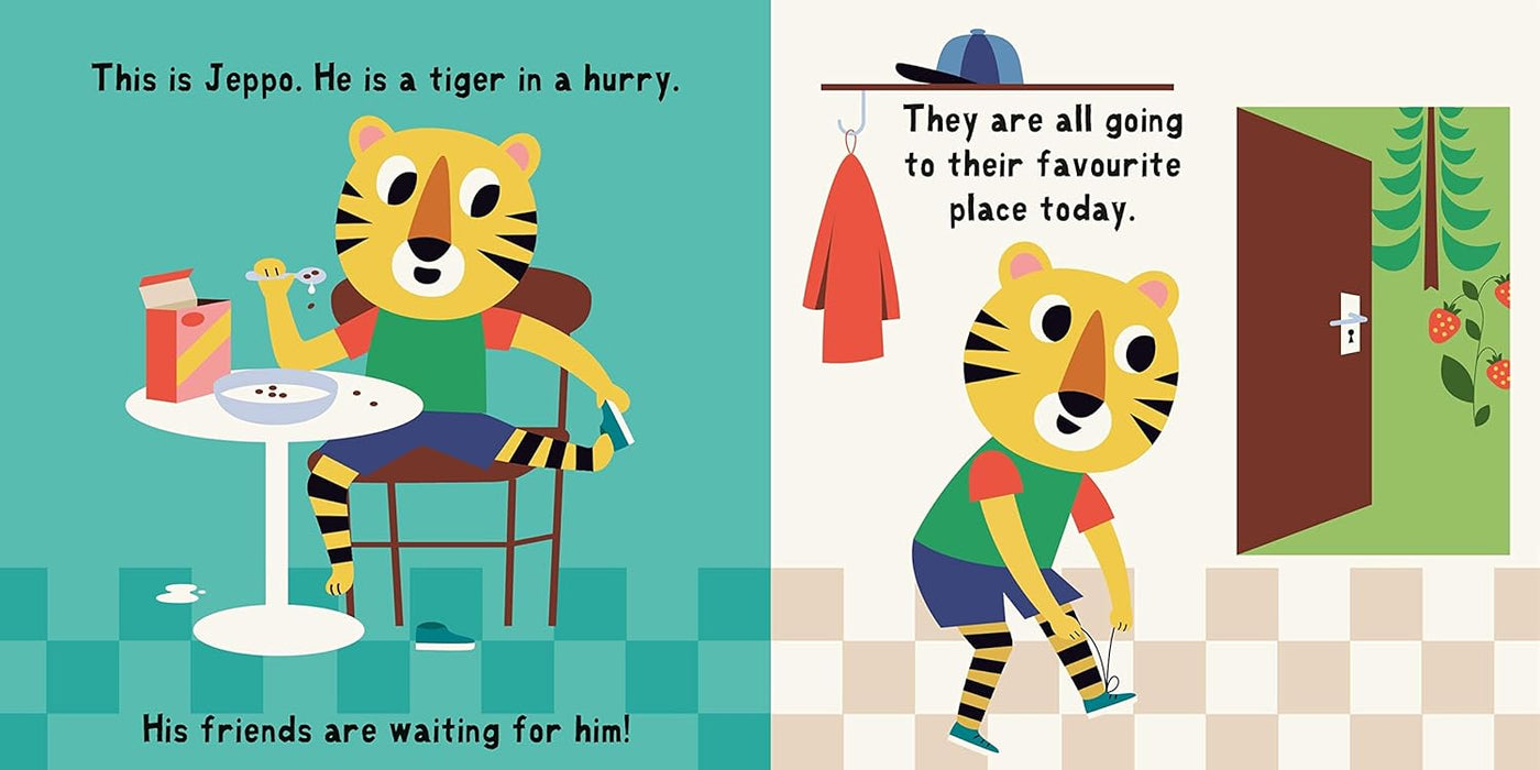 Jeppo Finds His Friends (Board Book)