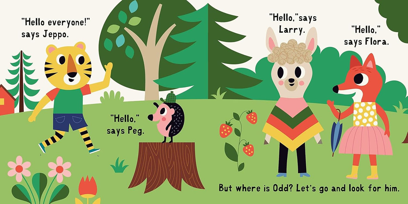 Jeppo Finds His Friends (Board Book)