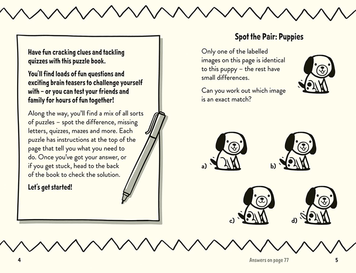 Amazing Puzzles and Quizzes for Every 6 Year Old