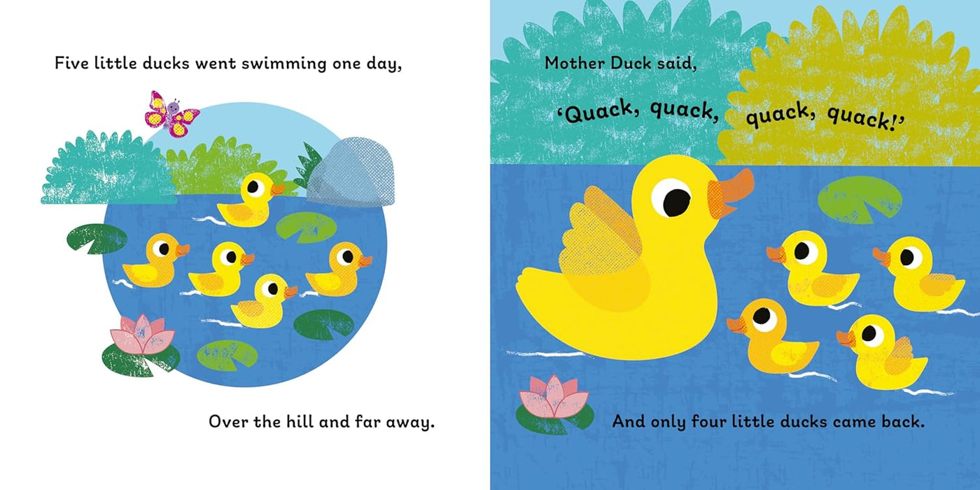 Five Little Ducks (Sing-Along Nursery Rhymes)
