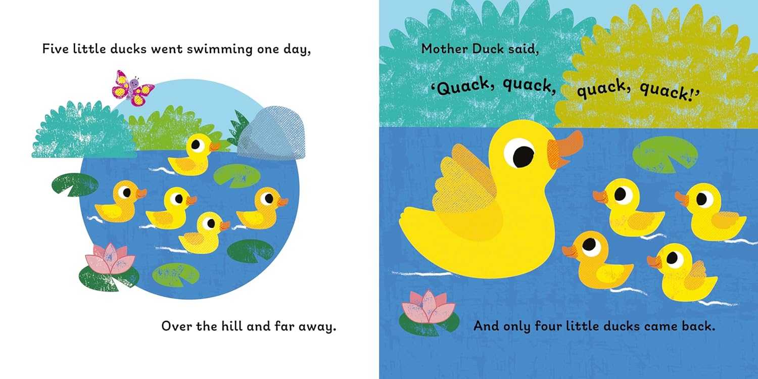 Five Little Ducks (Sing-Along Nursery Rhymes)