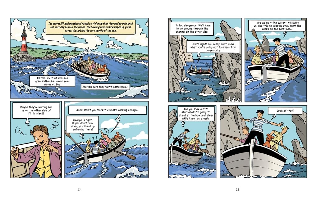 Five on a Treasure Island (Famous Five Graphic Novel)