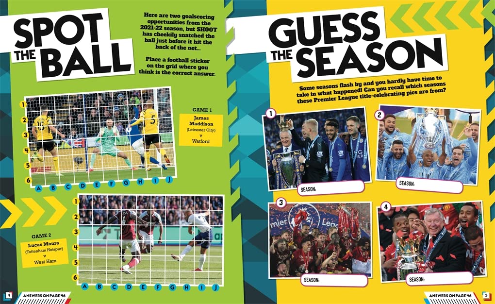 Shoot: Sticker & Activity Book