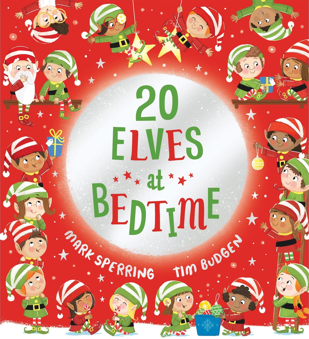 Twenty Elves at Bedtime (Board book)