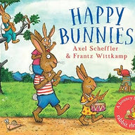 Happy Bunnies  (Board Book)