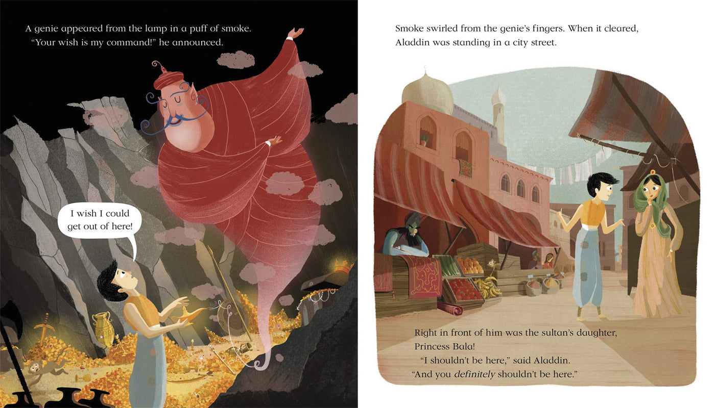 Aladdin (Fairytale Classics) Hardack