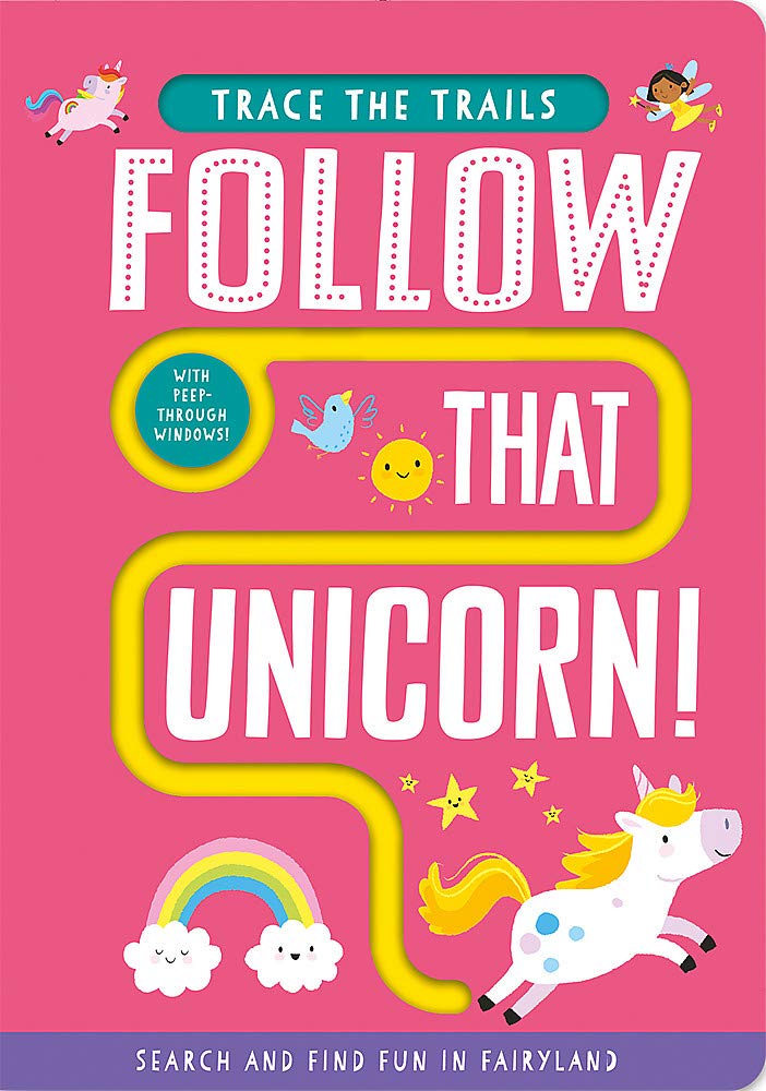 Follow That Unicorn! (Trace the Trails) Board Book