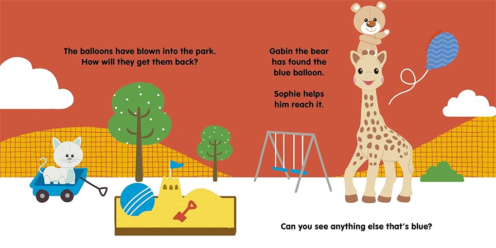 Sophie la girafe: Sophie and Friends: A Colours Story