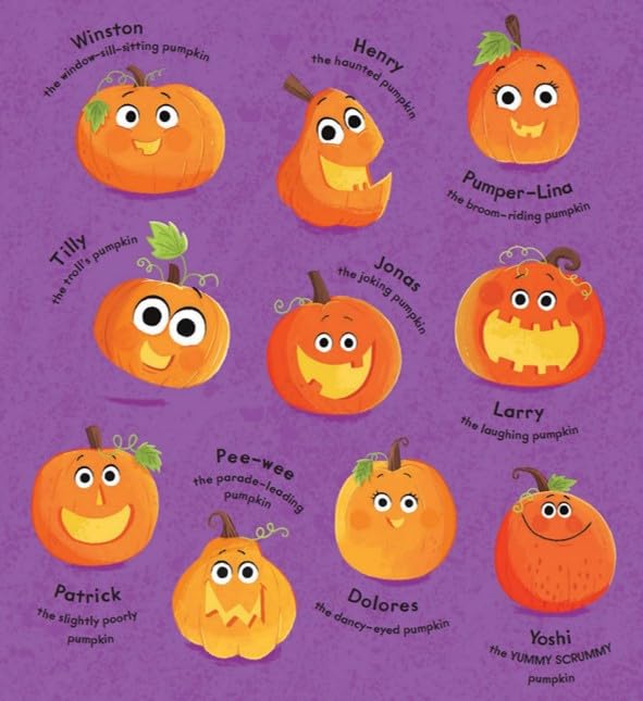 Twenty Pumpkins At Bedtime (Board Book)