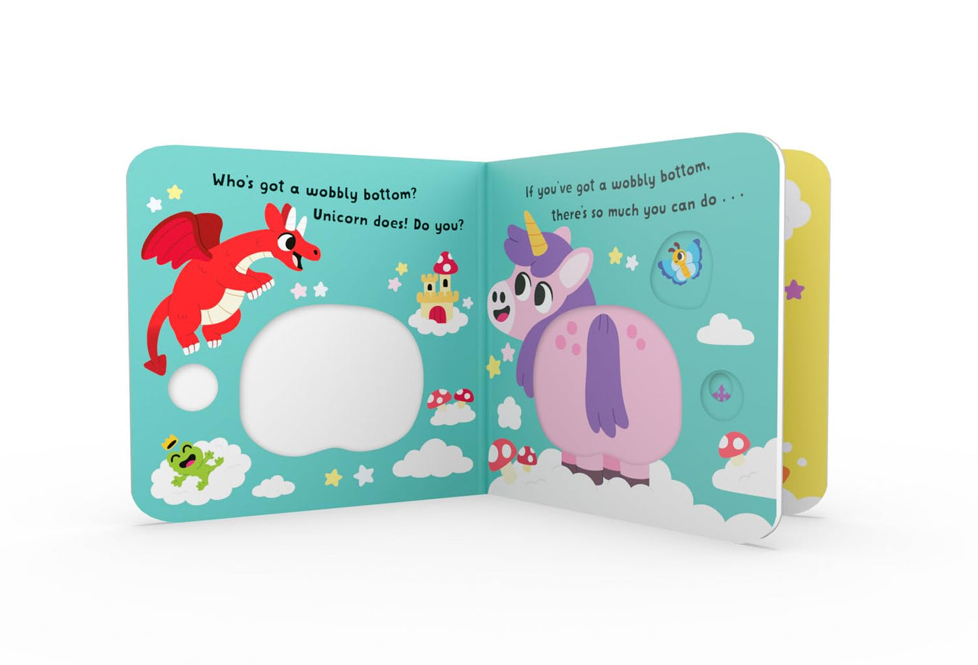 Unicorn's Wobbly Bottom (Board Book)