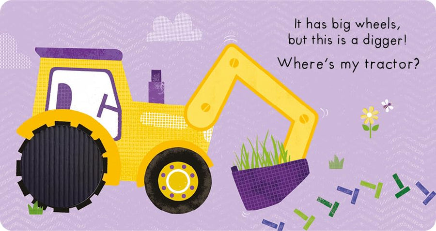 Where's My Tractor? (Board Book)