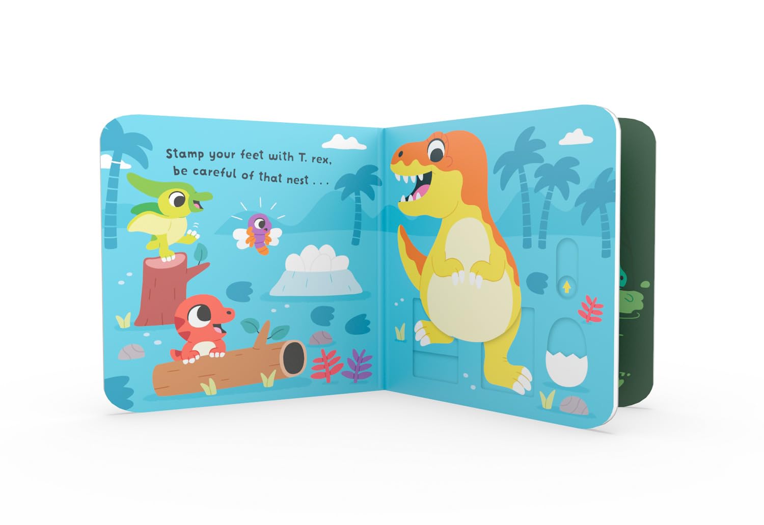 Dinosaur’s Wobbly Bottom (Board Book)