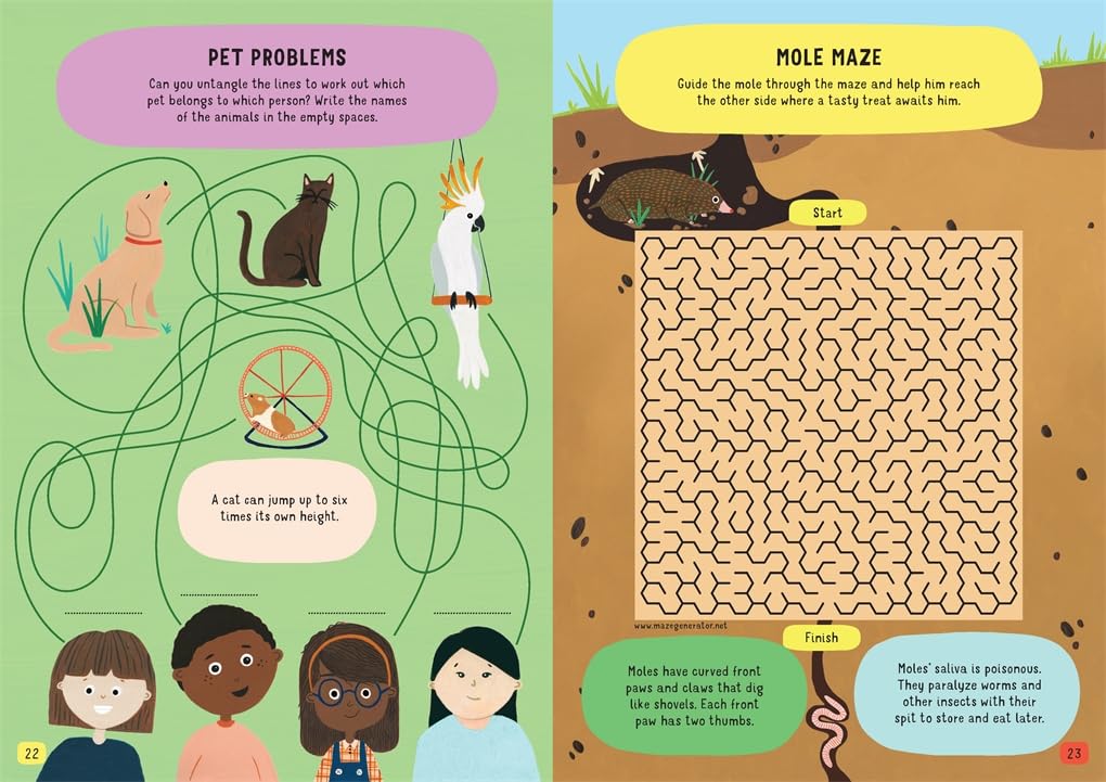 The Amazing Activity Factopedia: A Fun, Fact-filled Puzzle Book