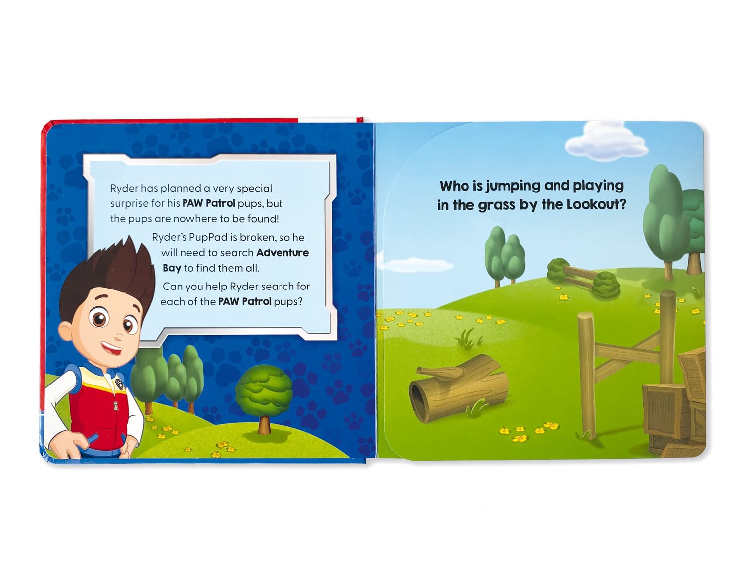 PAW Patrol Pop-Up Pups Board Book (Board Book)