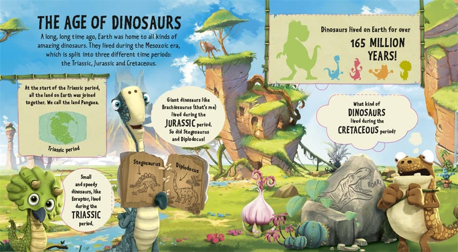 Gigantosaurus - Dinopedia (Board Book)