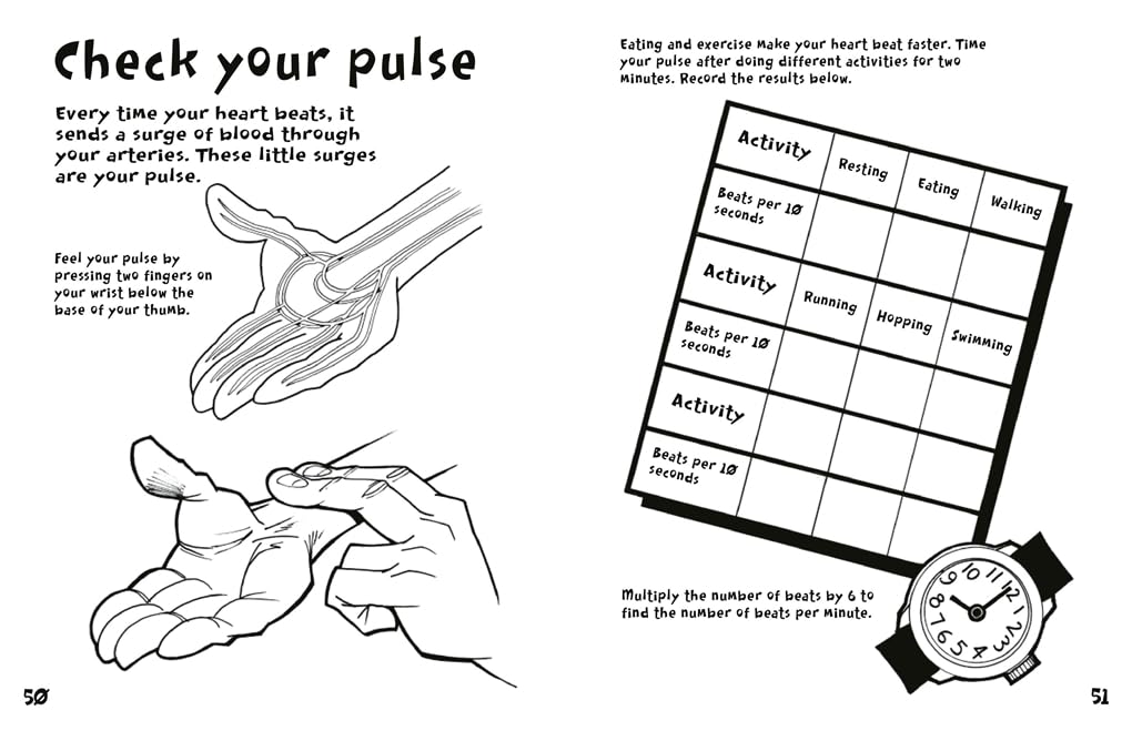 Boredom Buster: A Puzzle Activity Book of the Human Body