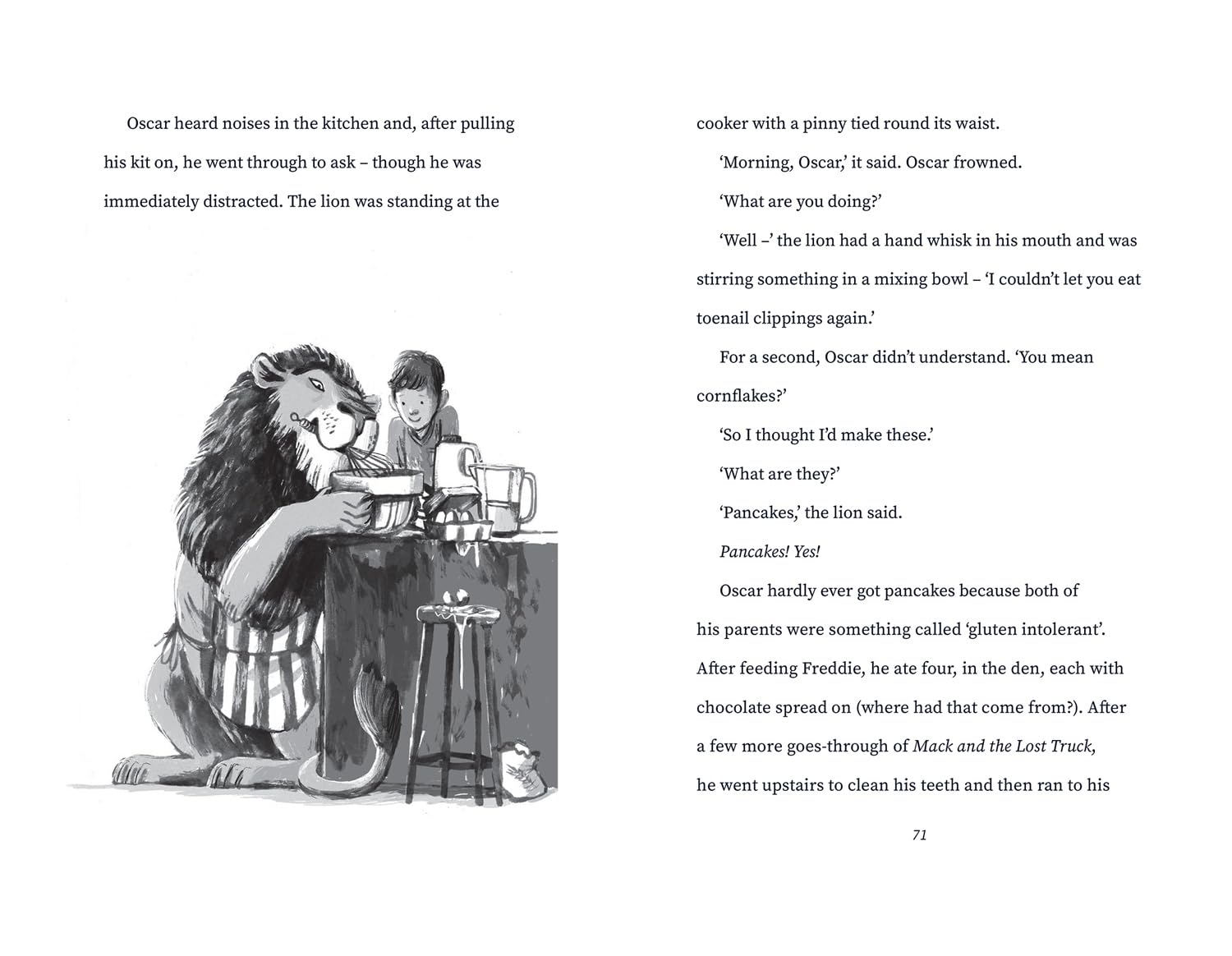 Oscar’s Lion (Hardback)