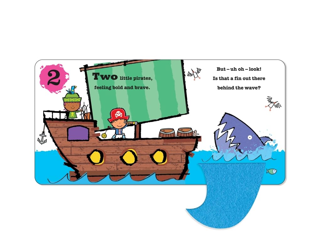 Five Little Pirates (Board Book)