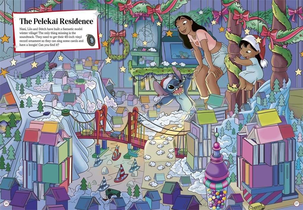 Disney The Magic of Christmas: A Search and Find Activity Book