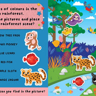 Felt Play & Learn Animals (Board Book)