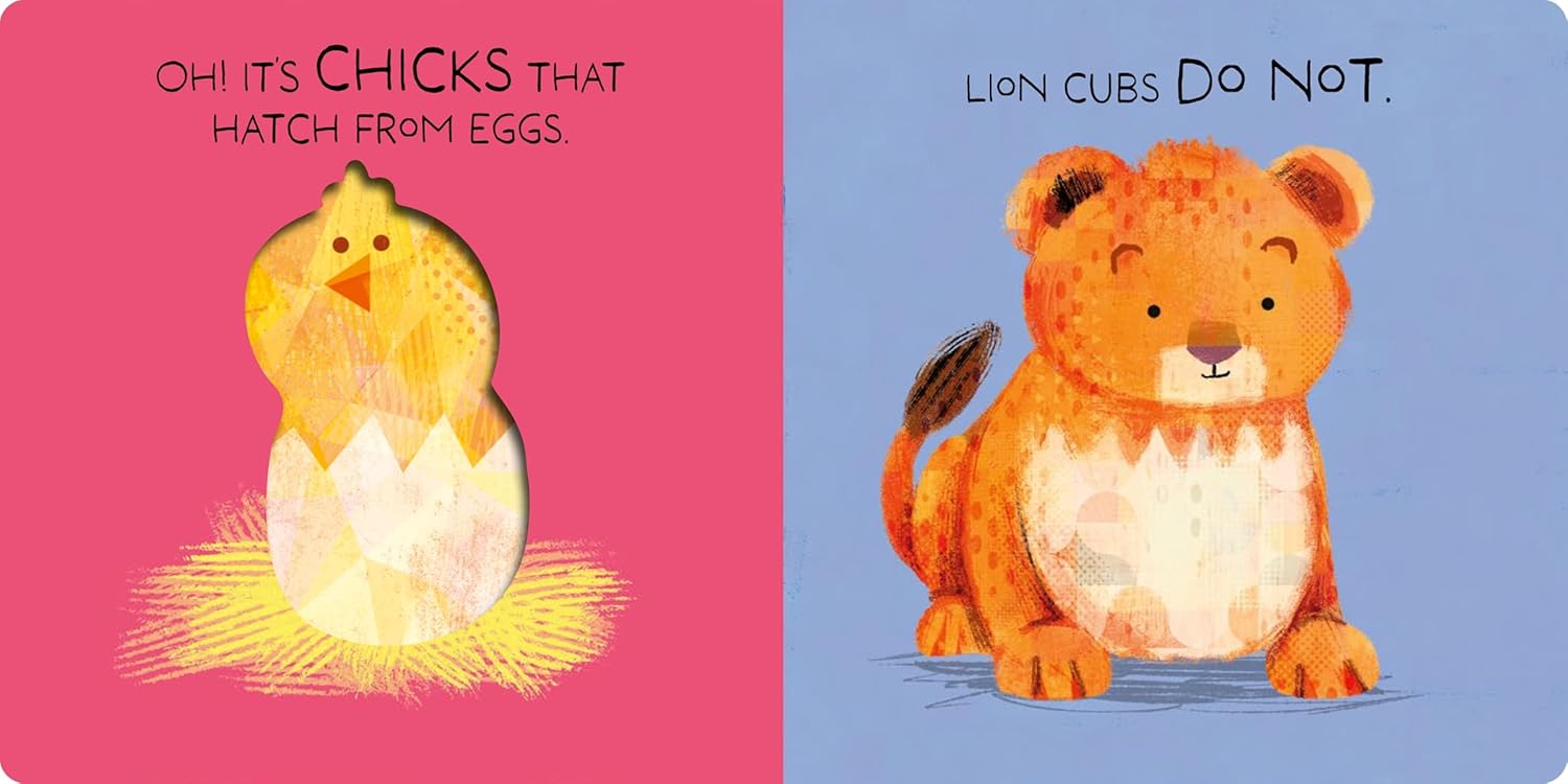 Lions Lay Eggs! (Board Book)