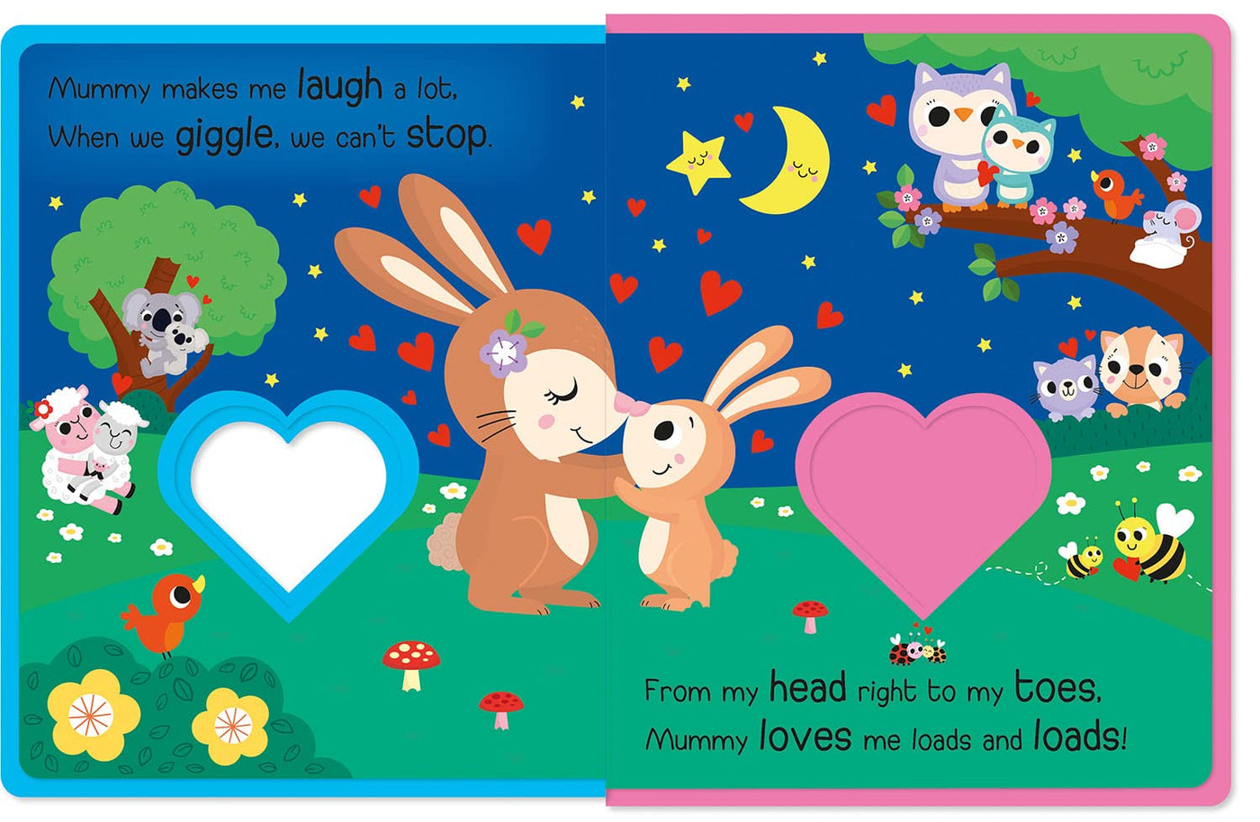 Mummy Loves Me (Heartfelt - Felt Board Book)