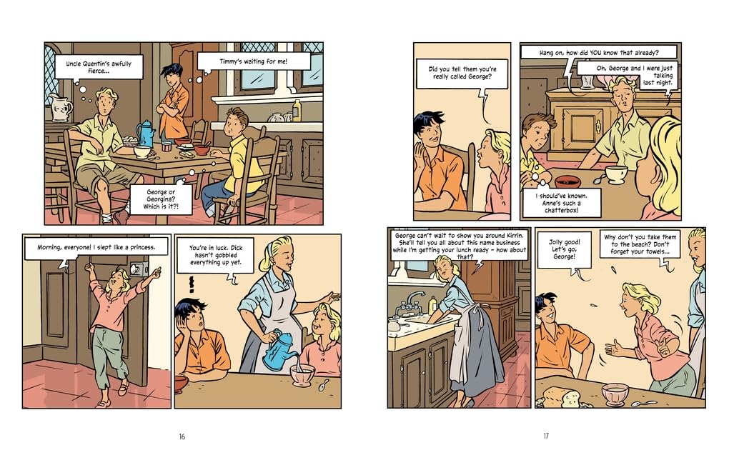 Five on a Treasure Island (Famous Five Graphic Novel)