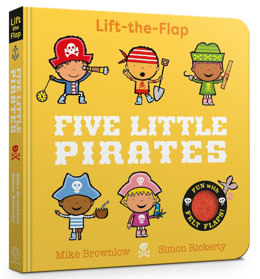 Five Little Pirates (Board Book)