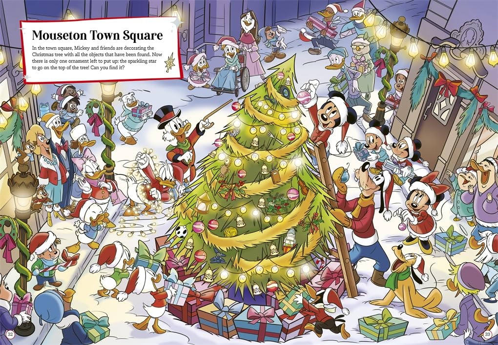 Disney The Magic of Christmas: A Search and Find Activity Book