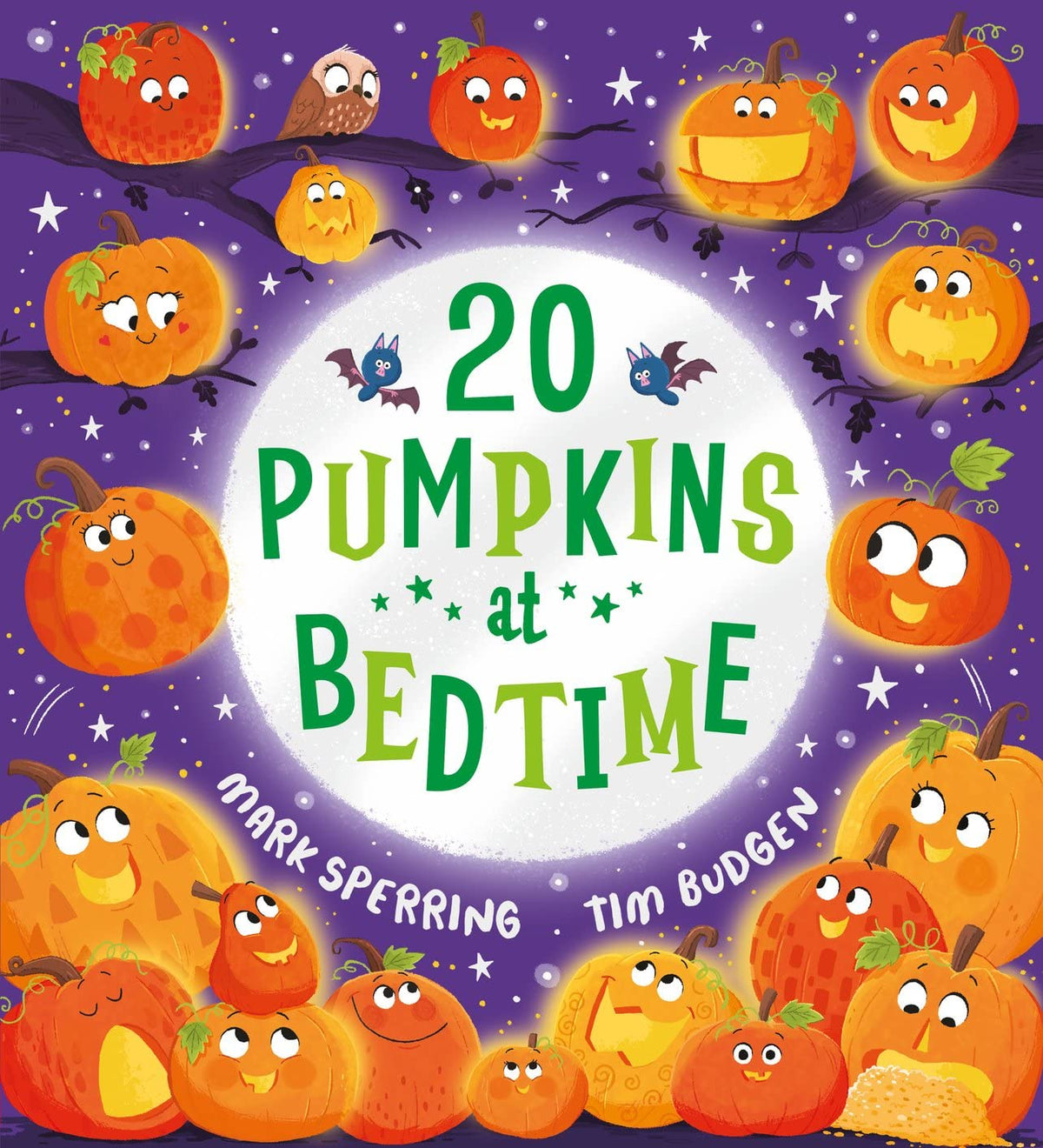 Twenty Pumpkins At Bedtime (Board Book)