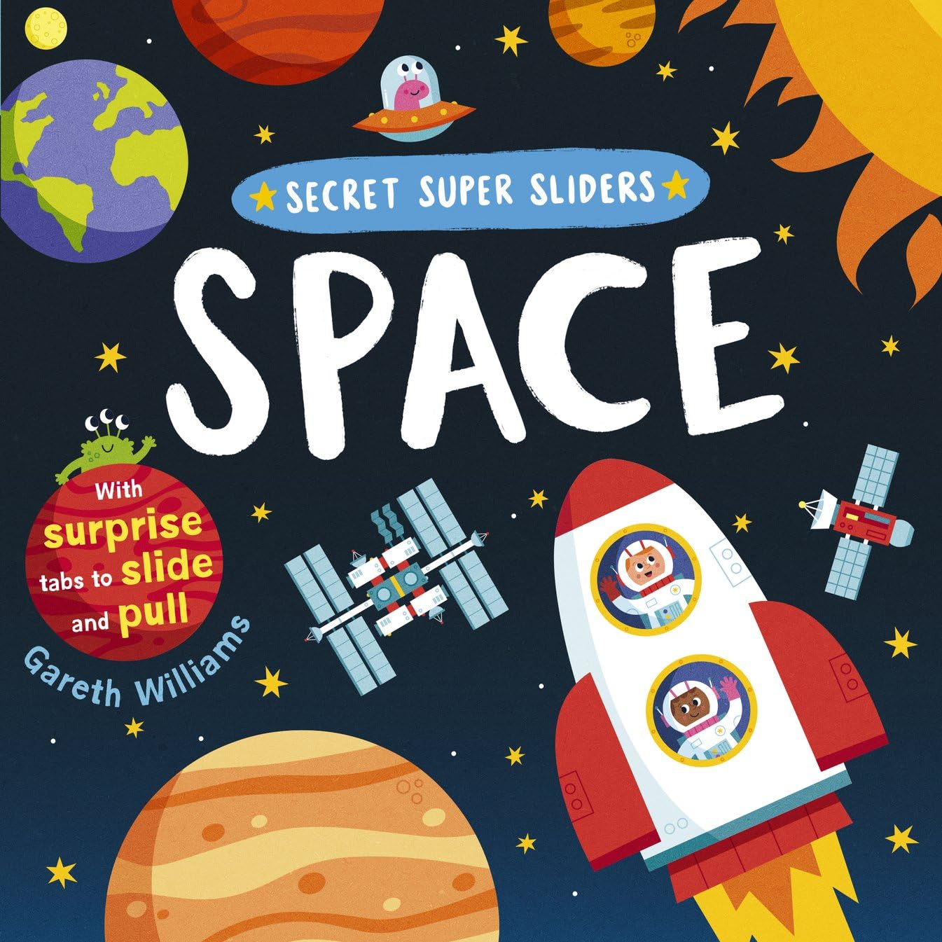 Secret Super Sliders: Space (Board Book)