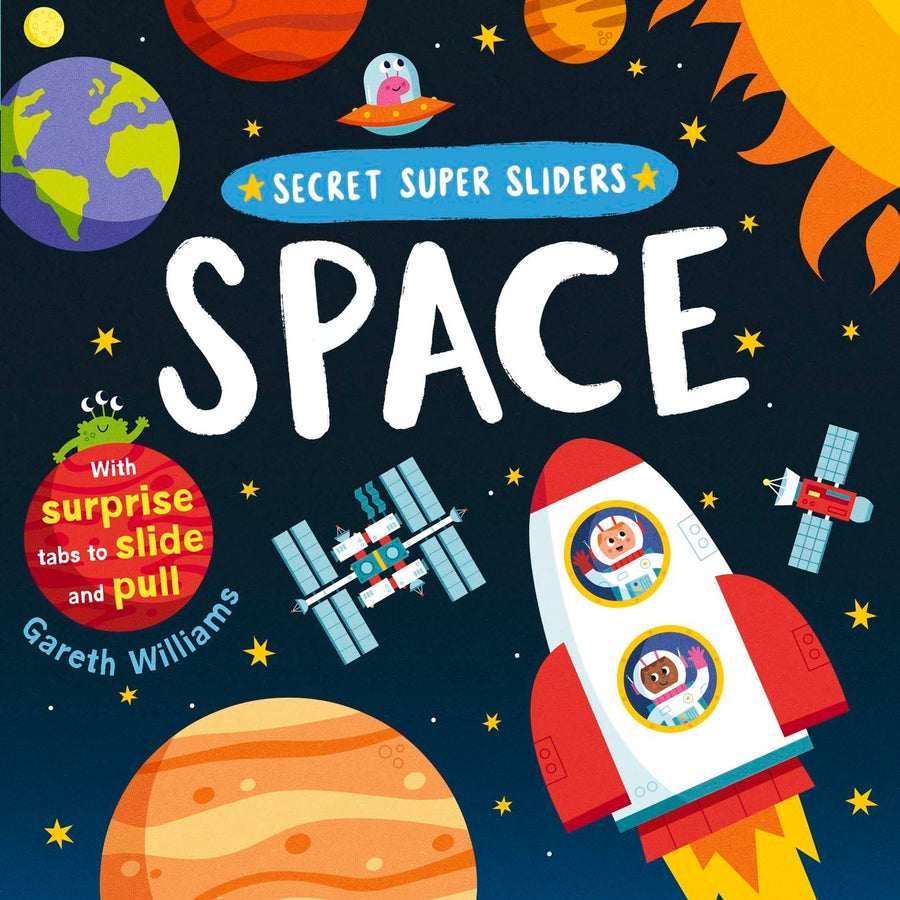 Secret Super Sliders: Space (Board Book)