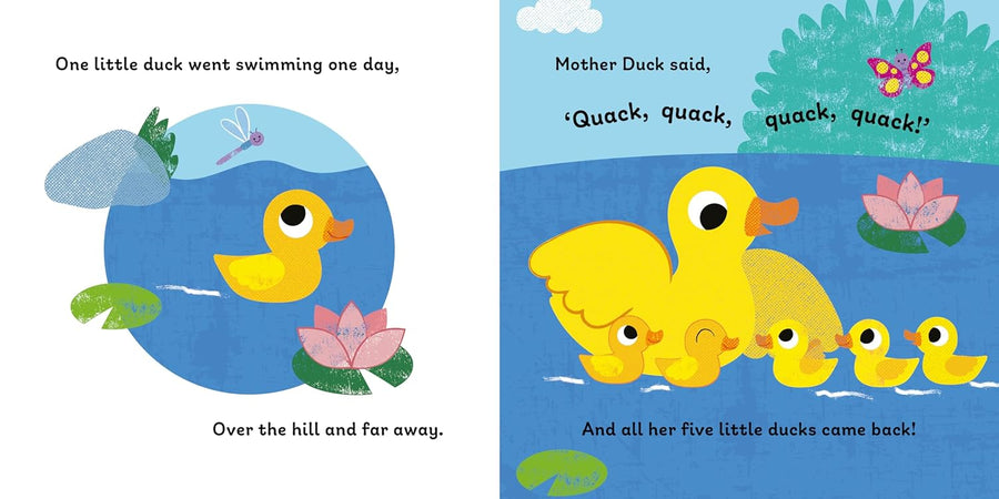 Five Little Ducks (Sing-Along Nursery Rhymes)