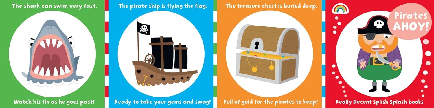 Splish Splash – Pirates Ahoy (Bath Book)