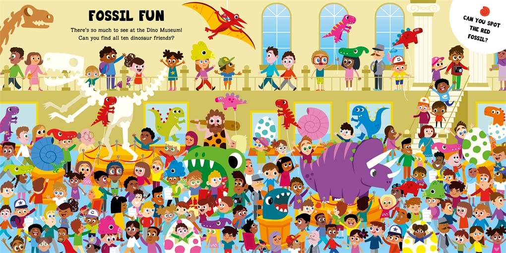 Find The Dinosaur (Search and Find Activity Book)