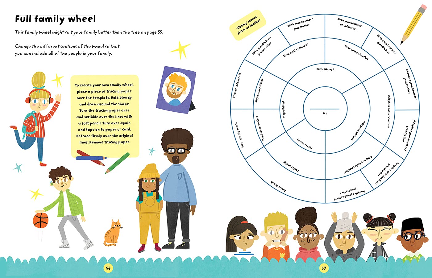 My Family & Me: An Inclusive Family Tree Activity Book