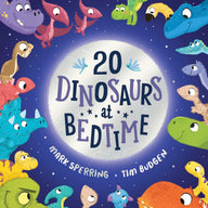 Twenty Dinosaurs at Bedtime (Board Book)
