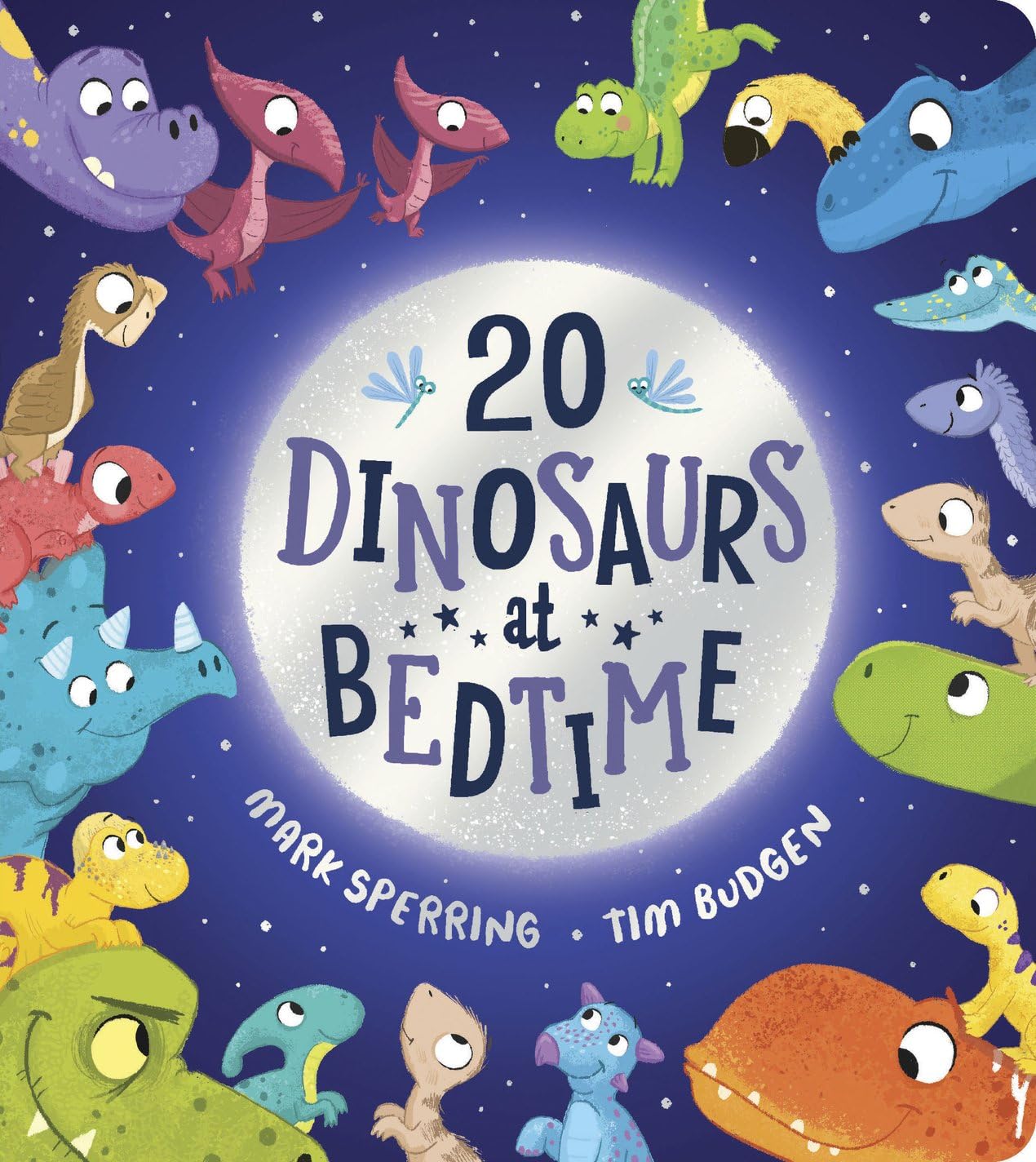 Twenty Dinosaurs at Bedtime (Board Book)