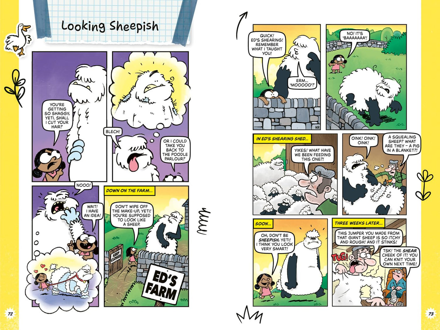 Beano Betty and the Yeti: A Monstrous Mess