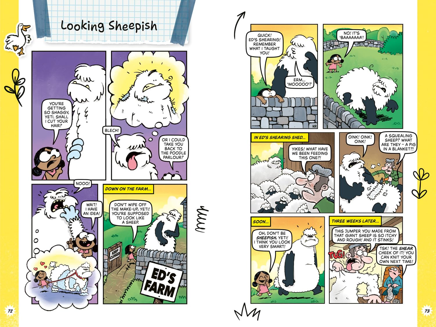 Beano Betty and the Yeti: A Monstrous Mess