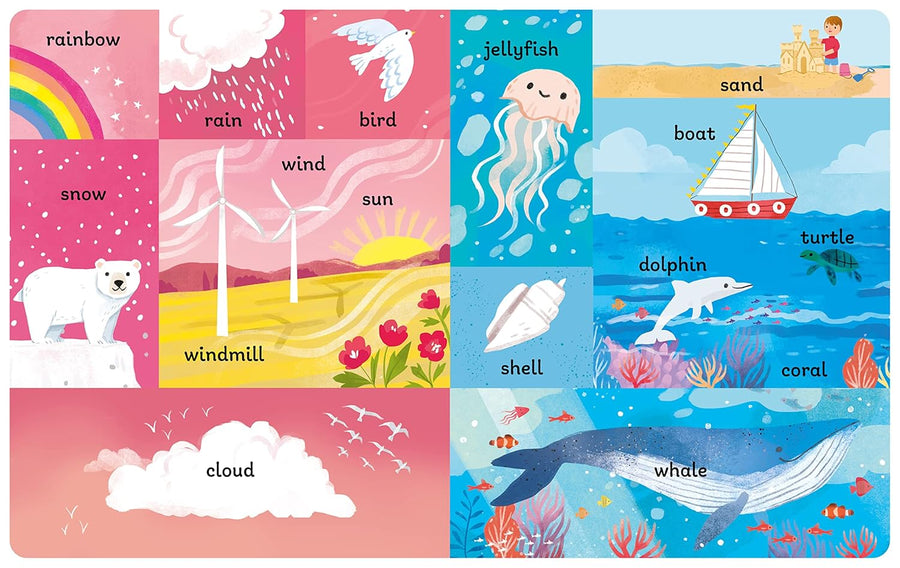 100 First Words Exploring Our Planet (Board Book)