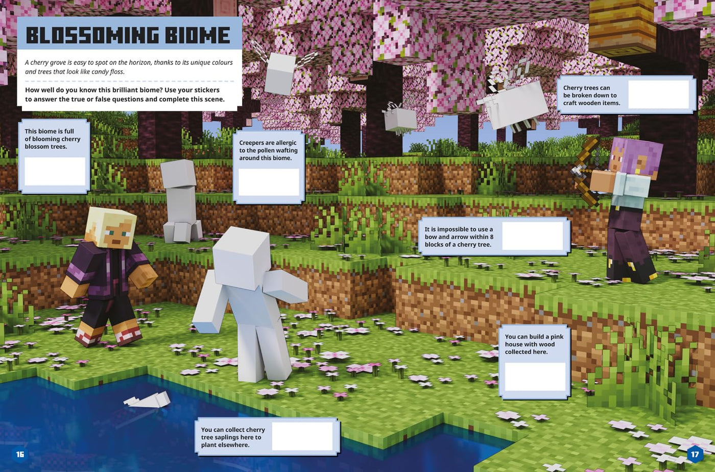 Minecraft Character Creator Sticker Book