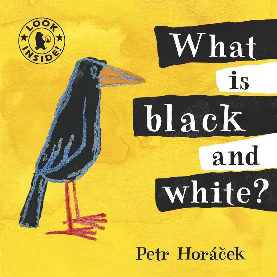 What Is Black and White? (Board Book)