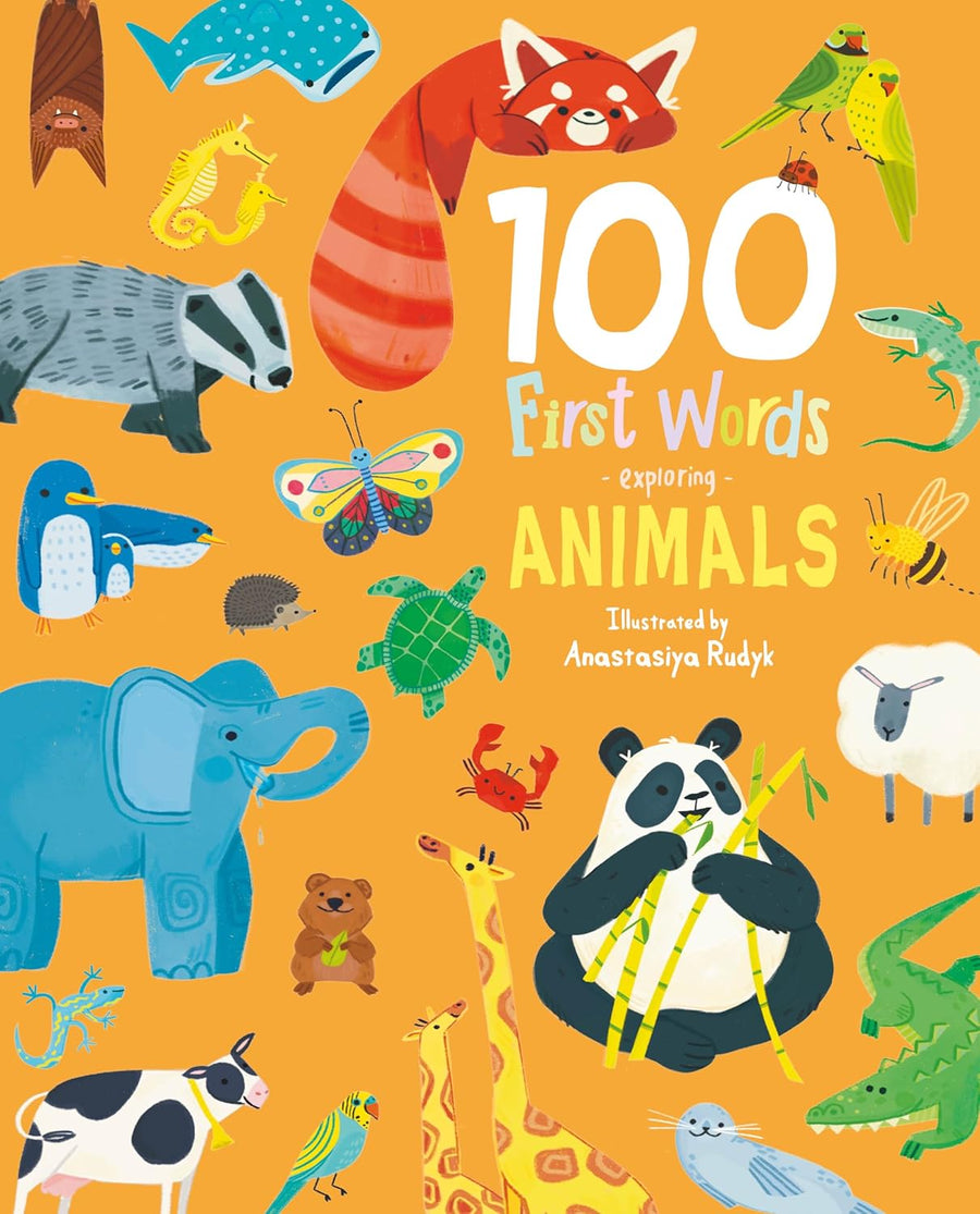 100 First Words Exploring Animals (Board Book)