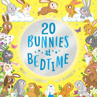 Twenty Bunnies at Bedtime (Board Book)