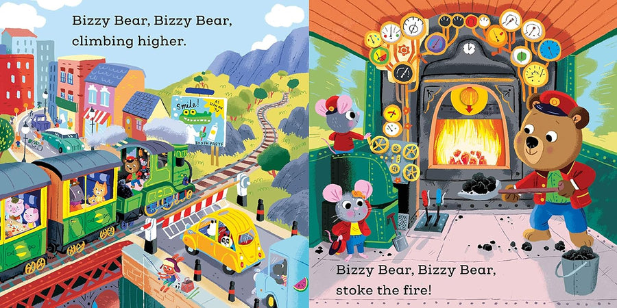 Bizzy Bear: Train Driver (Board Book)