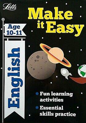 Letts Make it Easy Age 10-11 ENGLISH Workbook