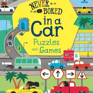 Never Get Bored in a Car - Puzzles & Games (Usborne)