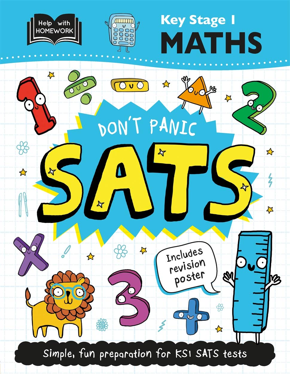 Key Stage 1 Maths: Don't Panic SATs (Help With Homework)